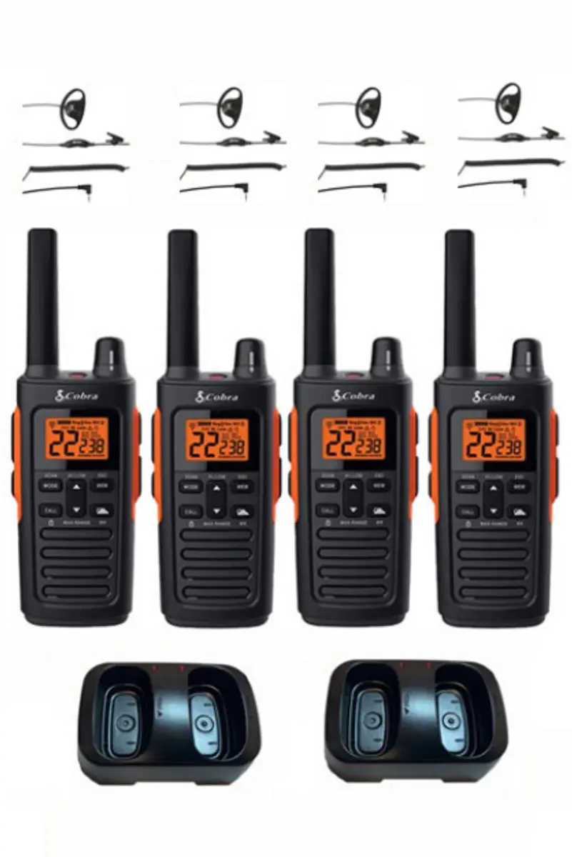 Cobra RX680 Set 4 PMR446 portofoons