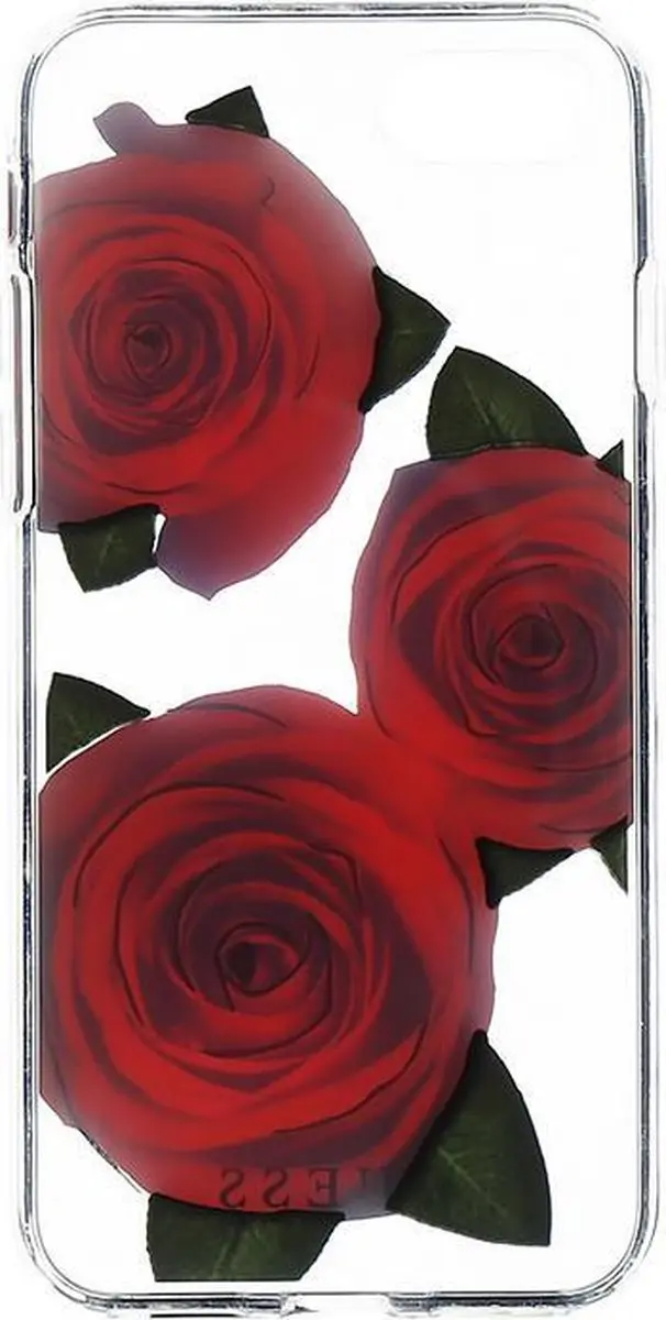 GUESS Flower Desire Hoesje iPhone 8 - Transparant