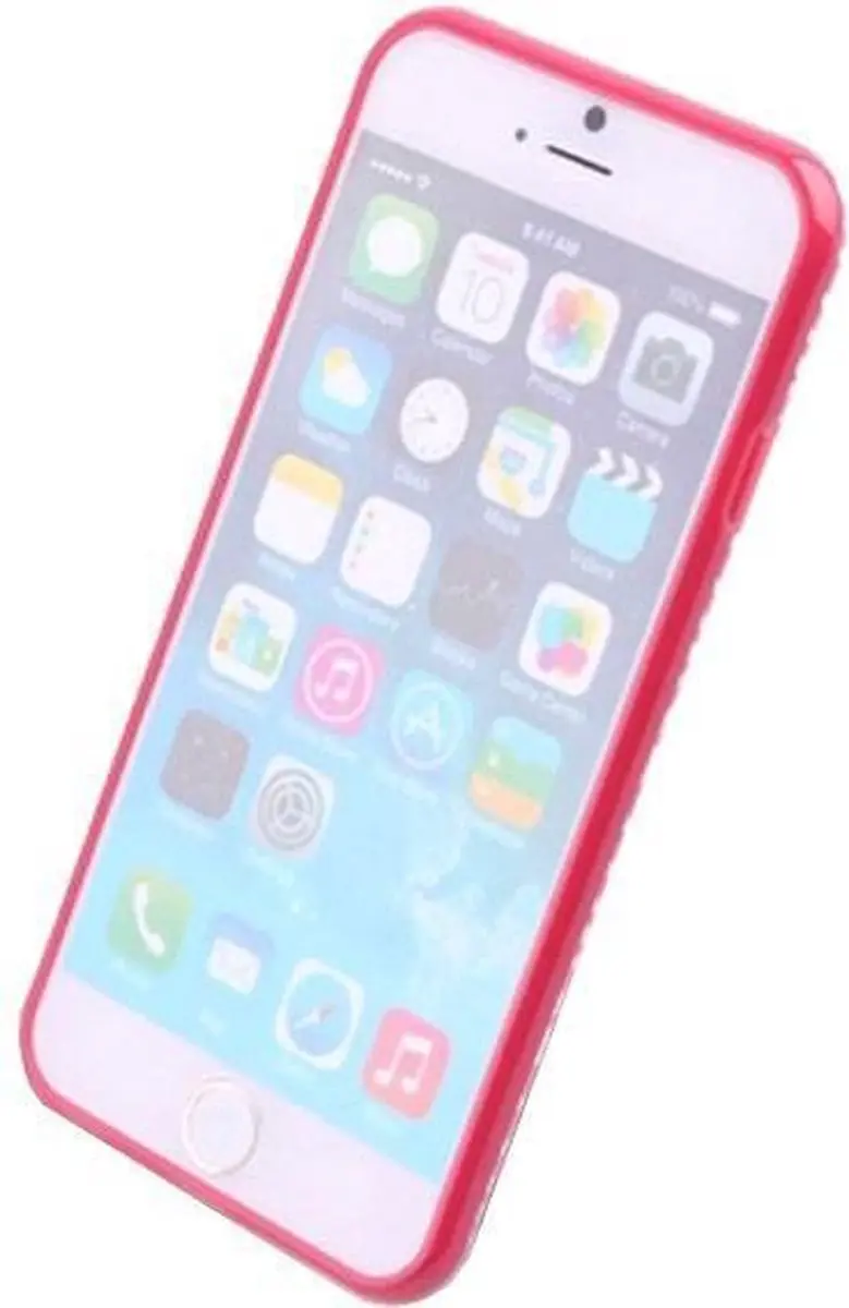 GUESS G-Cube TPU Hoesje iPhone 6 - Rood - GUHCP6GCURE