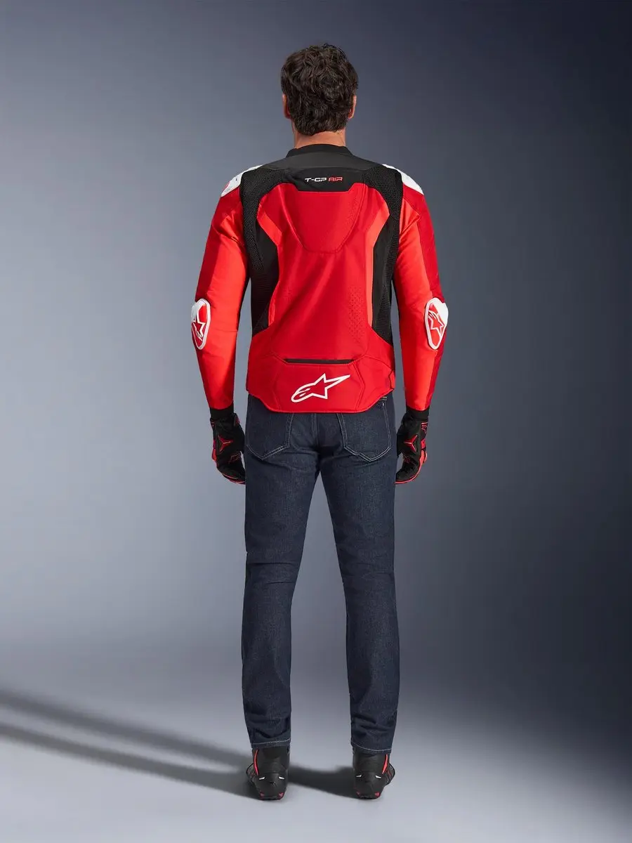 Alpinestars T-GP Air Motorjas - 2XL - Zwart/Rood