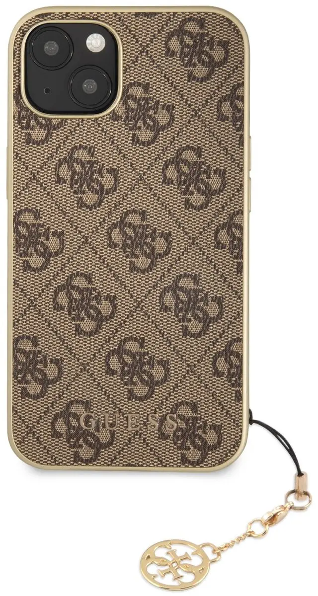 Guess 4G Charms Hard Case 9005 - iPhone 13 - Bruin