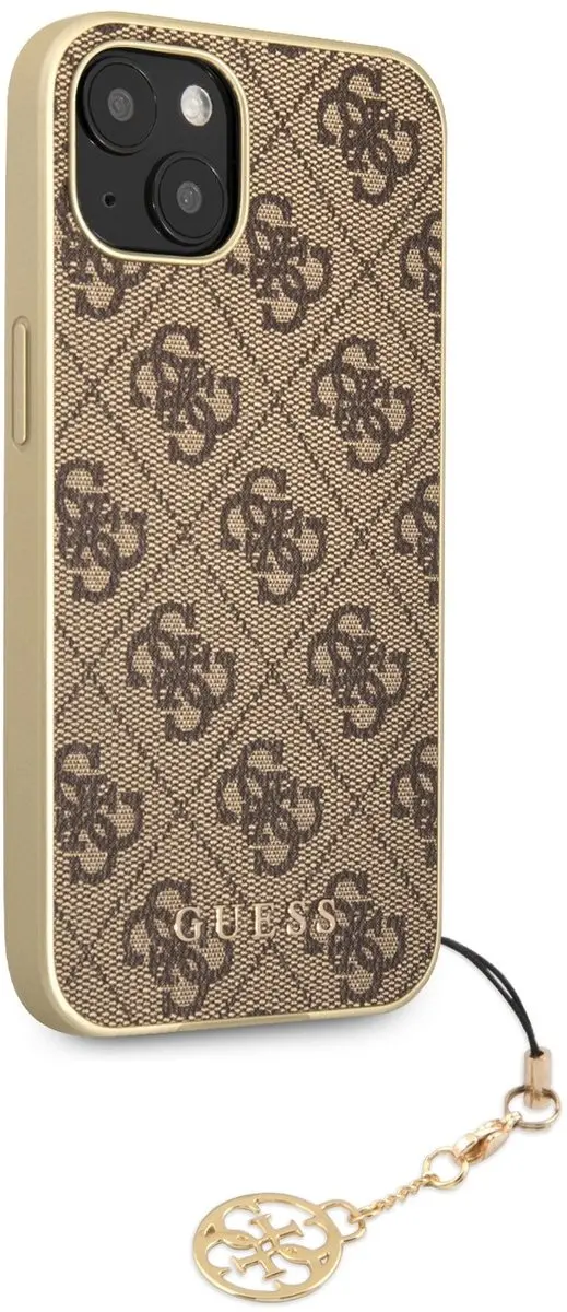 Guess 4G Charms Hard Case 9005 - iPhone 13 - Bruin