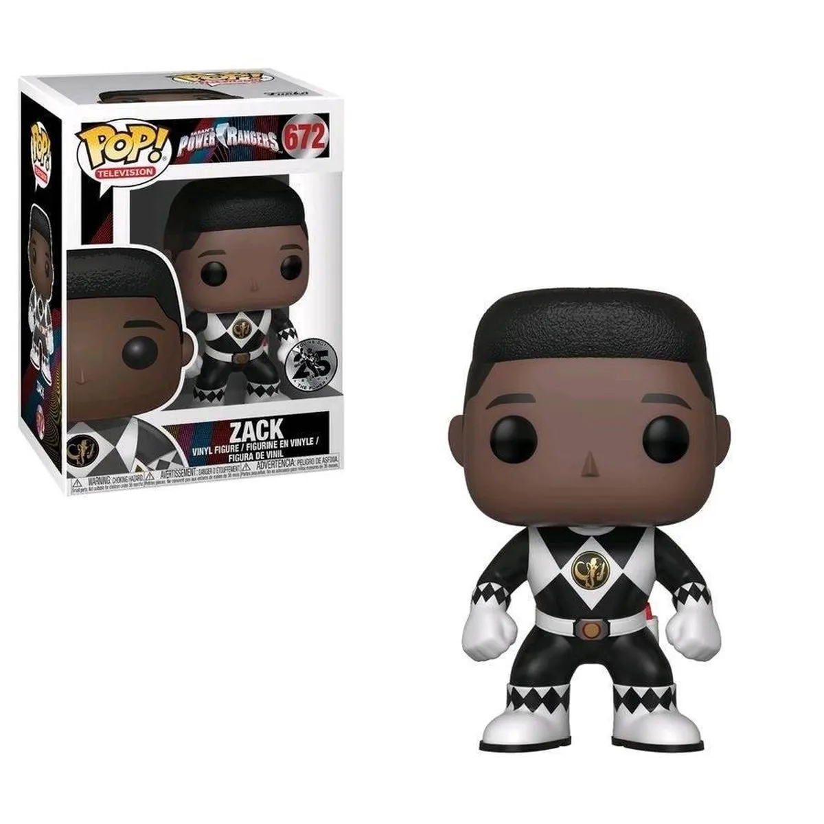 Funko Pop! Power Rangers Zack 25th Anniversary #672 - Multi