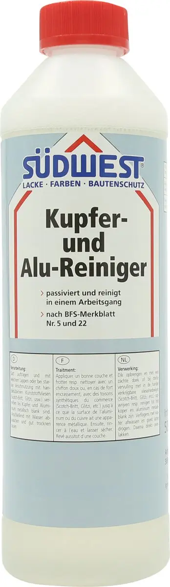 SudWest Koper Aluminium Reiniger 500ml