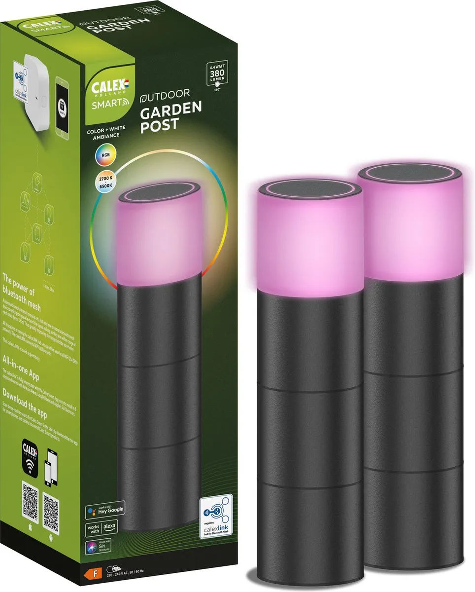 Calex Smart Outdoor LED Grondspot RGB/Wit