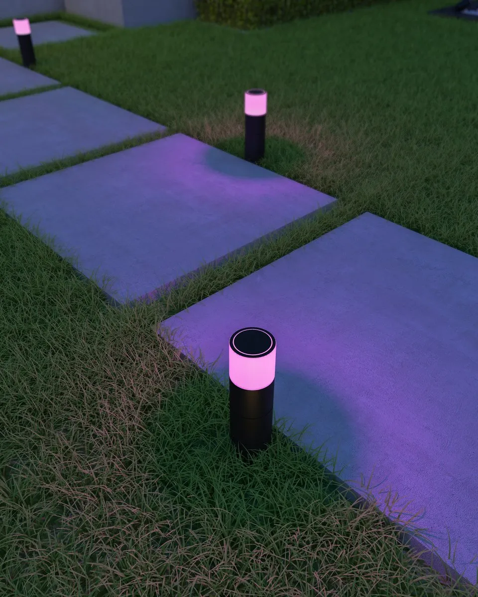 Calex Smart Outdoor LED Grondspot RGB/Wit - 4W - Set van 2