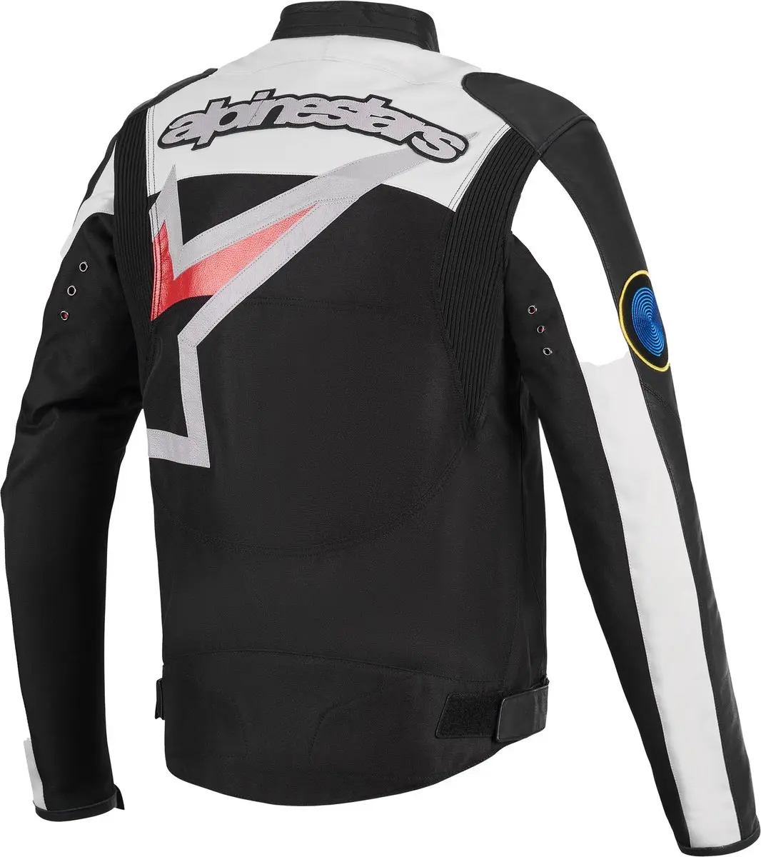 Alpinestars Axton Motorjas - Zwart/Wit/Rood - XL