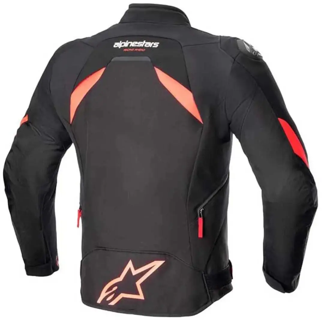 Alpinestars T-GP R V3 Drystar Jas - Zwart/Rood/Fluo/Wit