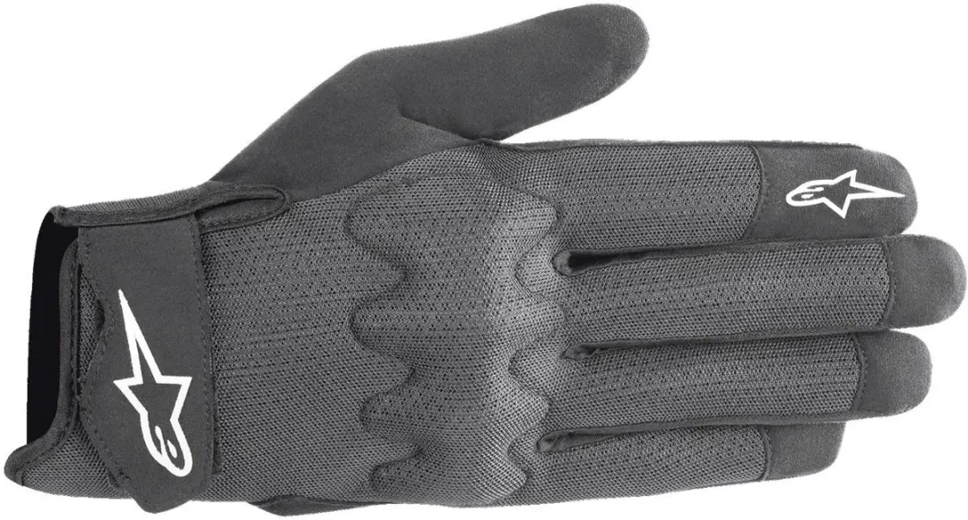 Alpinestars Stated Air Handschoenen - Zwart/Zilver XL