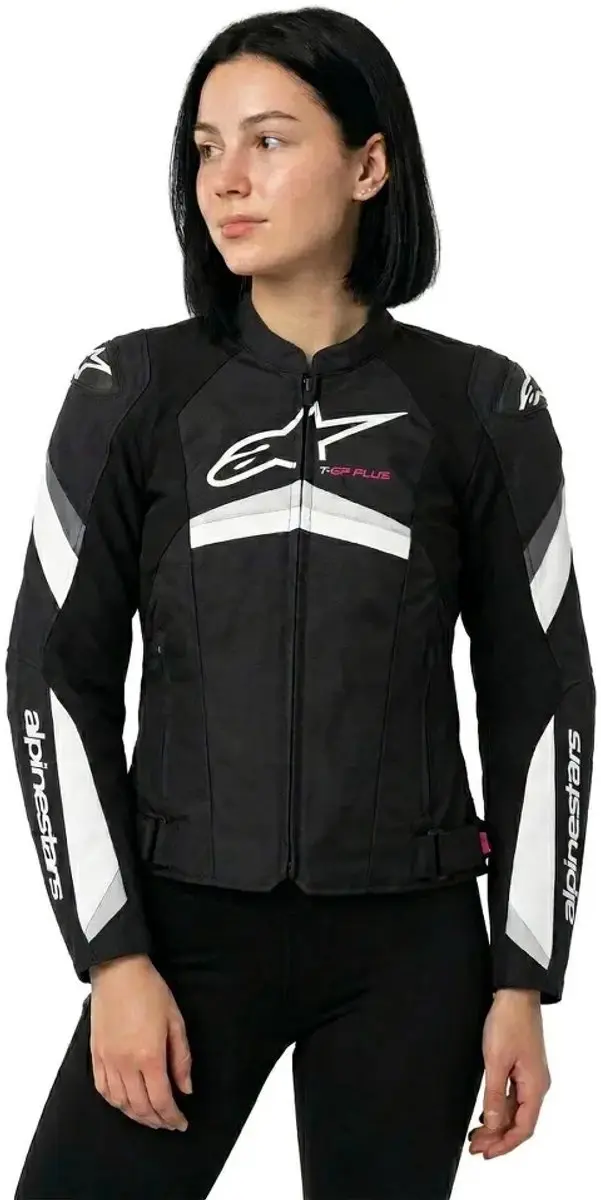 Alpinestars Stella T-GP Plus R V4 Jas - Zwart/Wit - Maat S