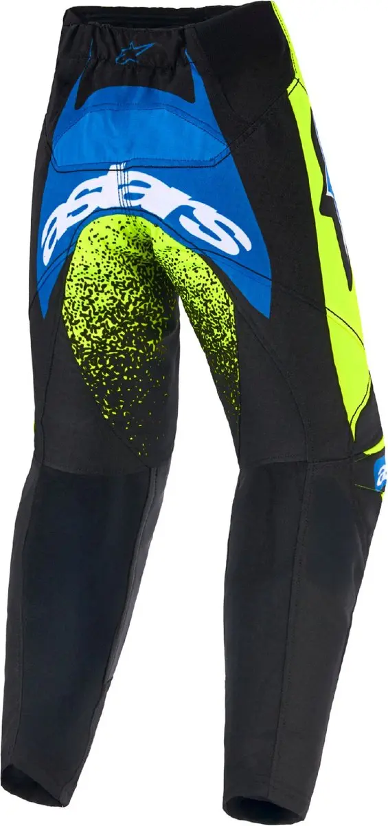 Alpinestars Racer Nomur Motorcrossbroek - 18 - Blauw/Neon Geel