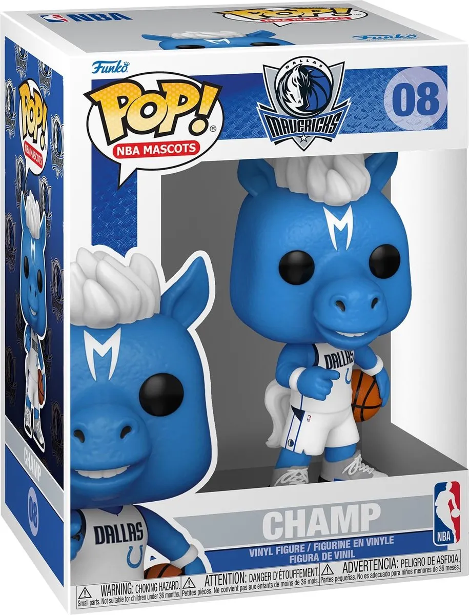 Funko Dallas Mavericks Champ POP! Vinyl Figure