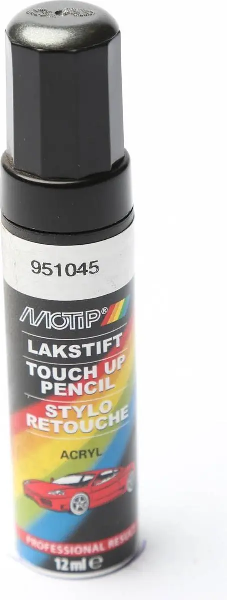 Motip 951045 Auto Lakstift Grijs Metallic 12ml