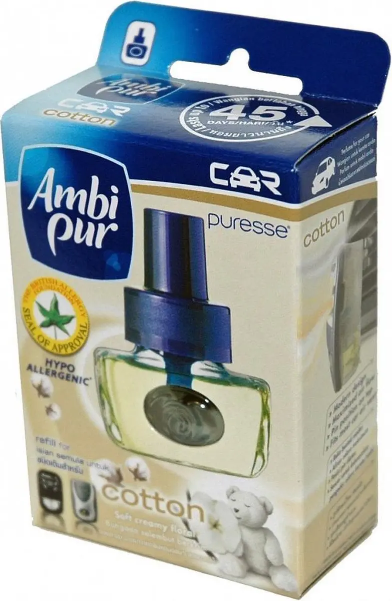Ambi Pur Cotton Auto Luchtverfrisser 8ml