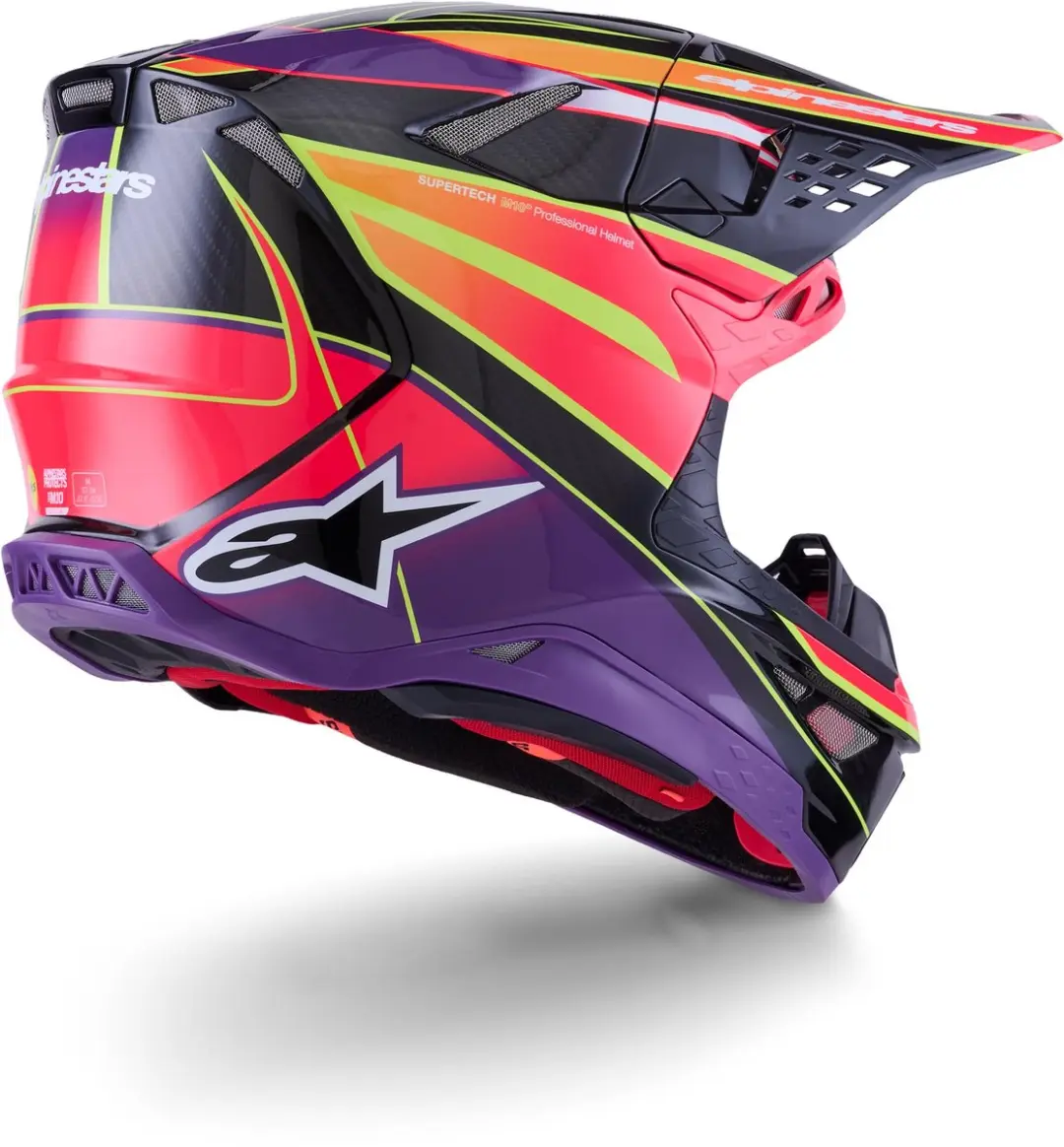 Alpinestars Supertech S-M10 Era 2025 Motorcrosshelm - S - Meerkleurig