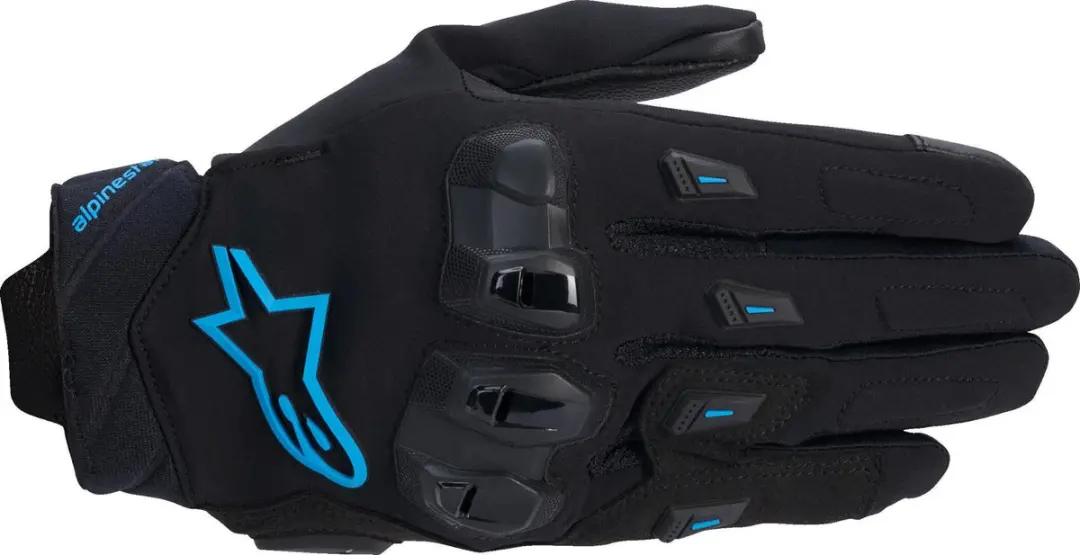 Alpinestars Stella SP X 3 Dames Handschoenen - Zwart/Blauw - Maat S