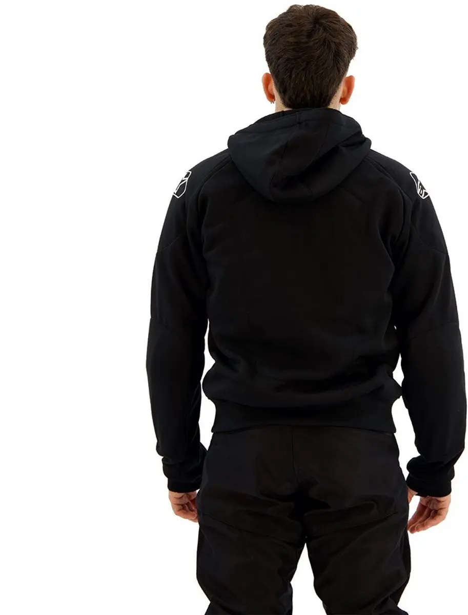 Alpinestars Chrome Ignition Hoodie - Zwart/Rood/Fluo 2XL - afbeelding 6 van 6