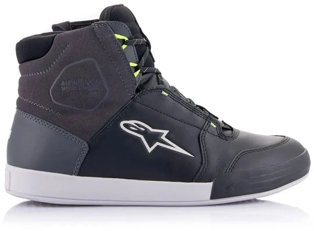 Alpinestars Chrome Drystar Schoenen - US 9 - Donkergrijs/Geel/Fluo