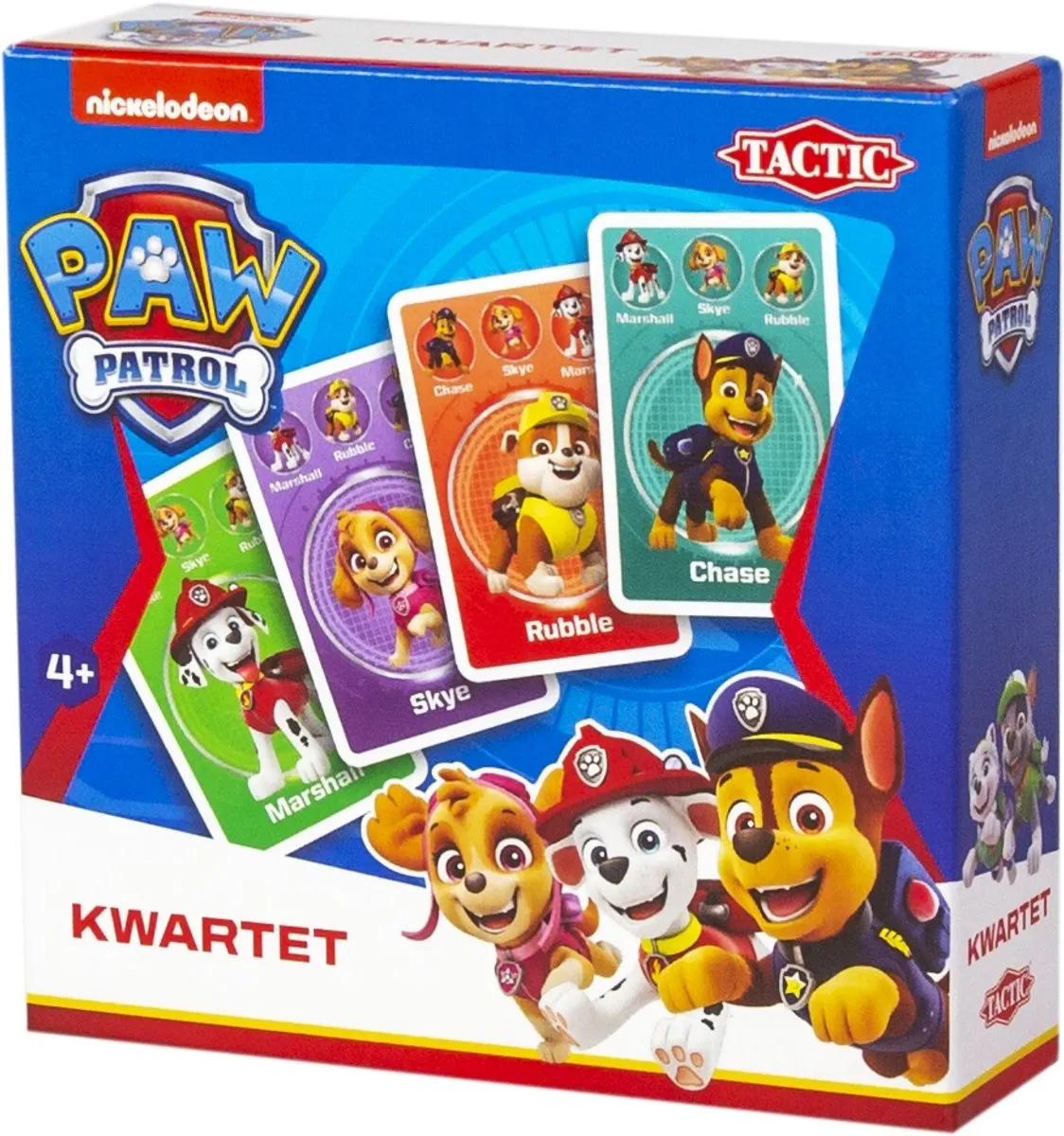 Tactic PAW Patrol Kwartet - 2-4 Spelers