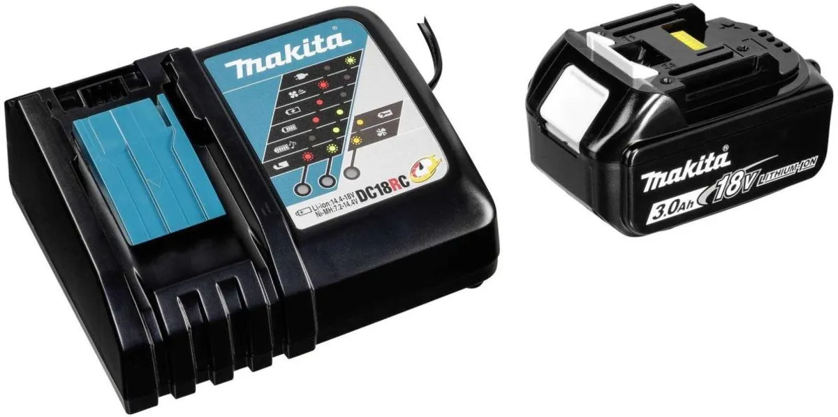 Makita Accu Starterset 18V DC18RC - 1x BL1830B