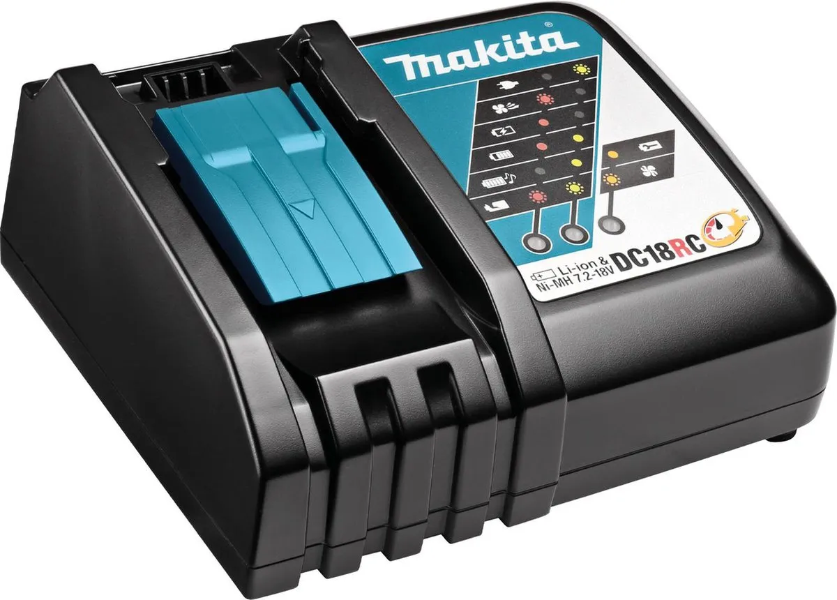 Makita Accu Starterset 18V DC18RC - 1x BL1830B