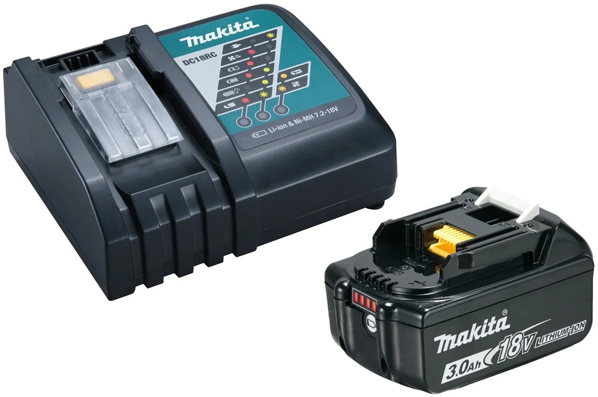 Makita Accu Starterset 18V DC18RC