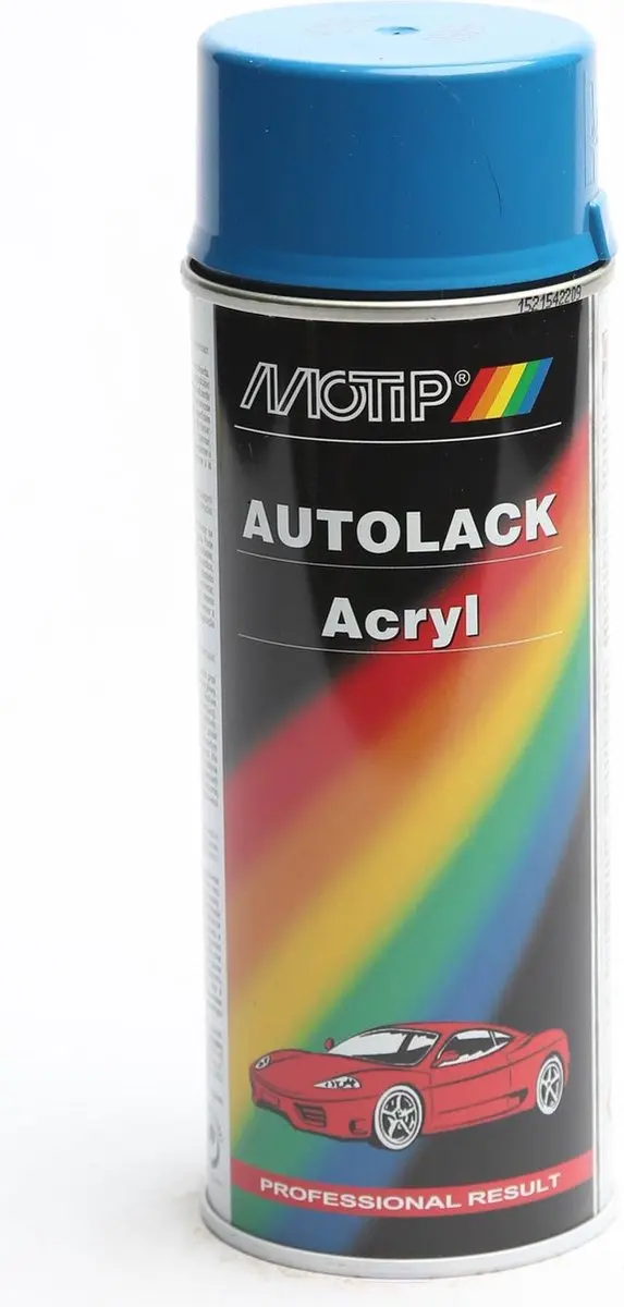 Motip Autolak Spuitbus Blauw 400ml
