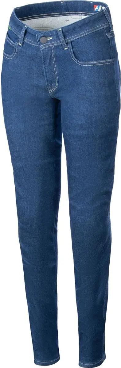 Alpinestars Daisy V3 Dames Motorfietsjeans - Blauw 30