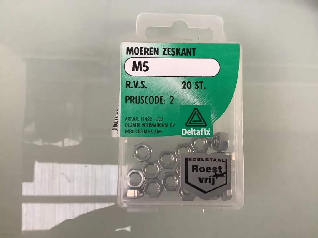 Deltafix M5 RVS Moeren
