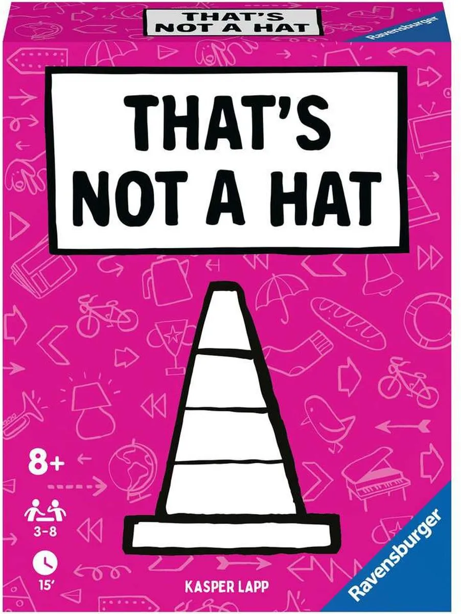 Ravensburger That's Not a Hat Bluffend Kaartspel 20954 - 3-8 Spelers