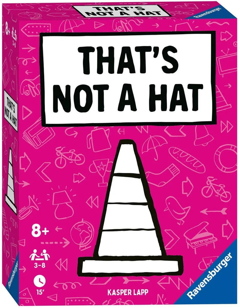Ravensburger That's Not a Hat Bluffend Kaartspel 20954 - 3-8 Spelers - afbeelding 6 van 6