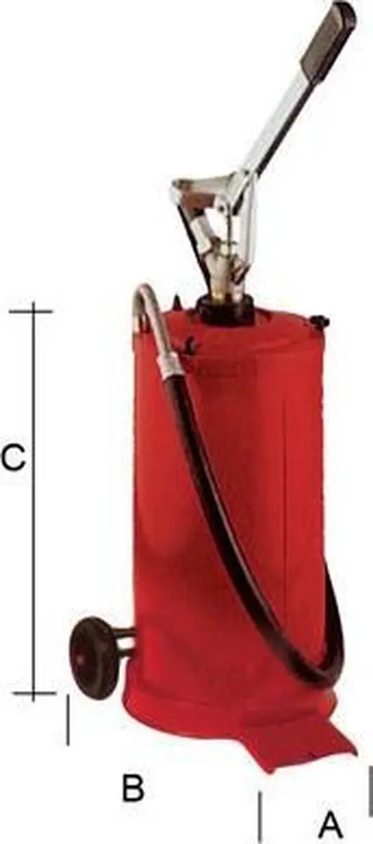 RODAC Olie Afgifteunit 16L Handmatig