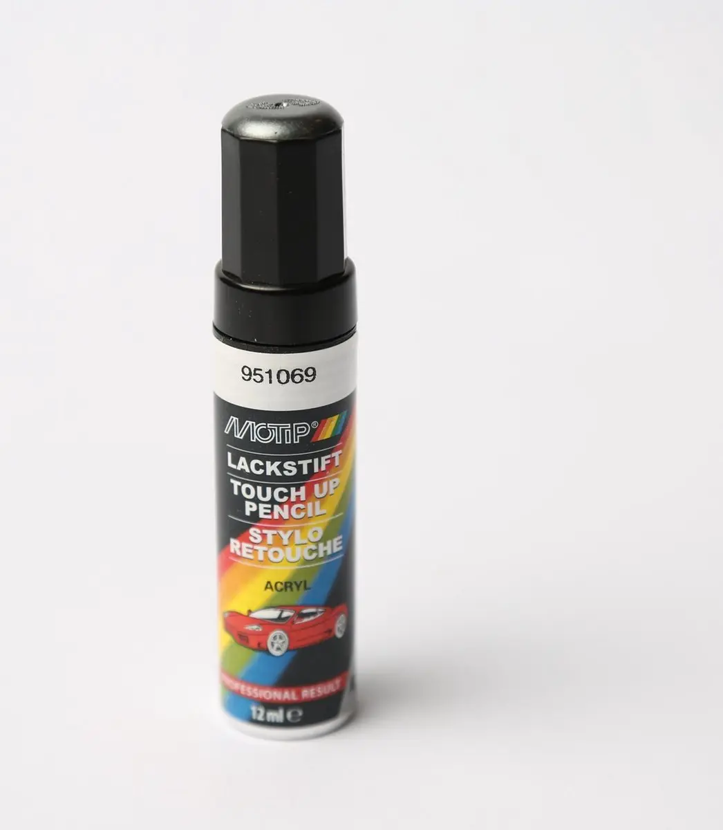 Motip 951069 Auto Lakstift Grijs Metallic 12ml
