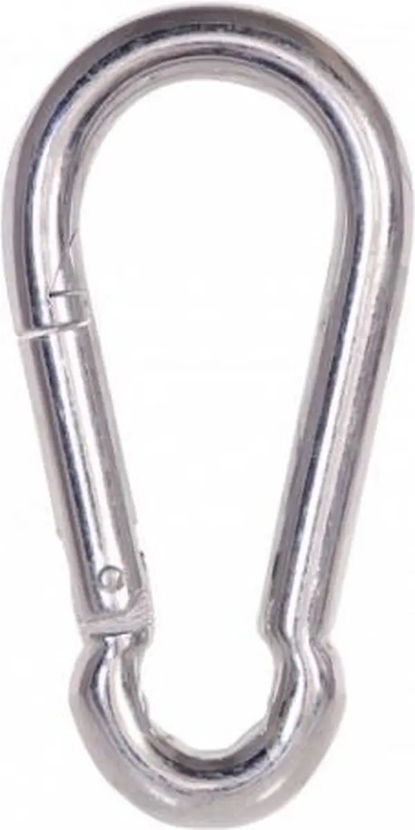 Deltafix Karabijnhaak RVS 80mm x 8mm