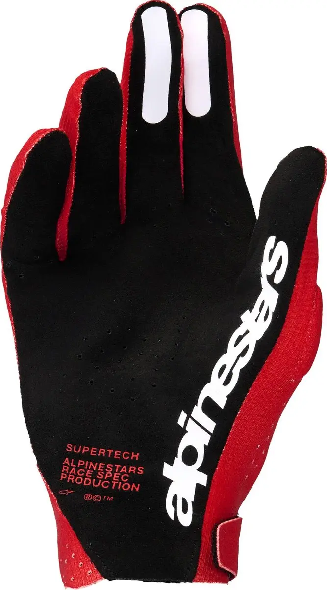 Alpinestars Supertech 2026 Motocrosshandschoenen M - Rood/Zwart/Wit