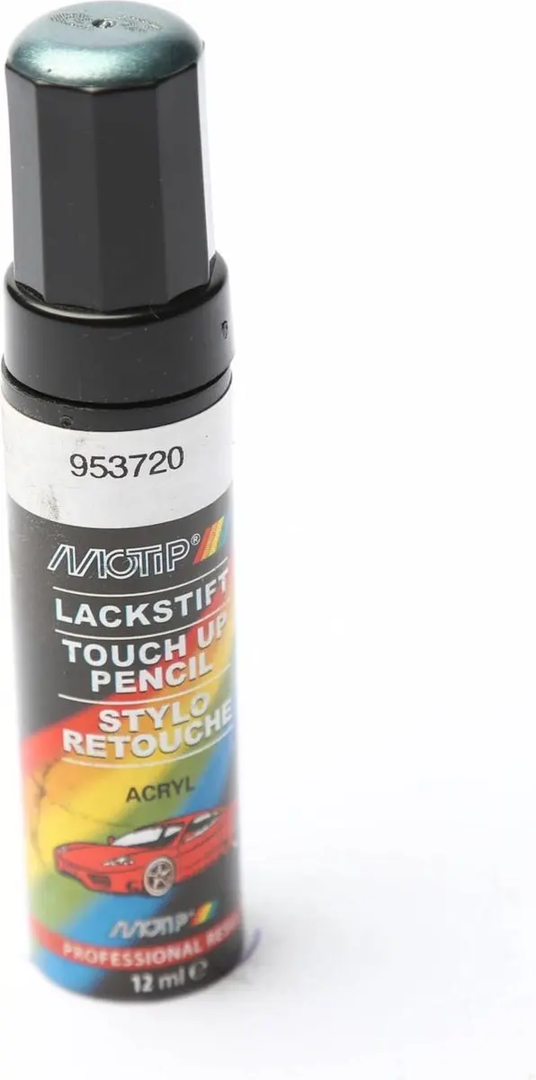 Motip 953720 Auto Lakstift Groen Metallic 12ml
