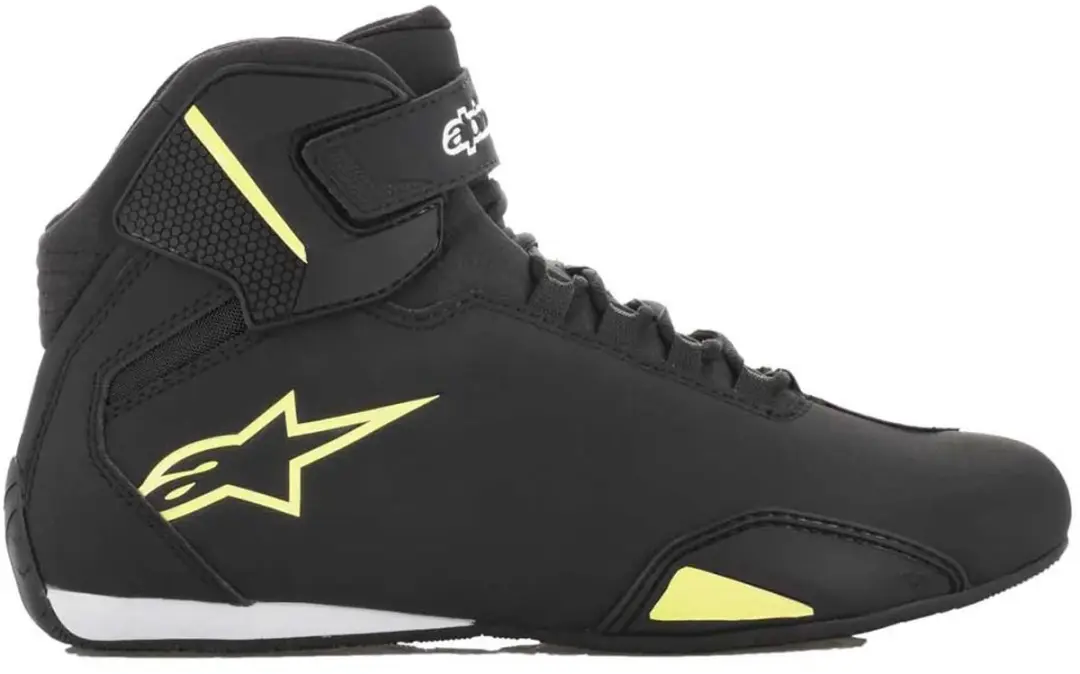 Alpinestars Sektor Schoenen - US 6 - Zwart/Geel