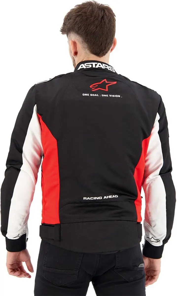 Alpinestars Monza-Sport Jas - Maat M - Zwart/Rood/Wit