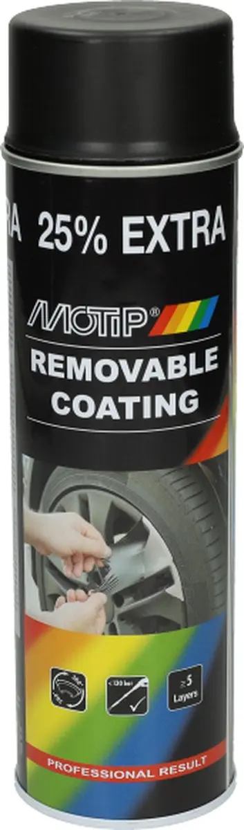 Motip Removable Coating 04301 - 500ml - Mat - Meerkleurig