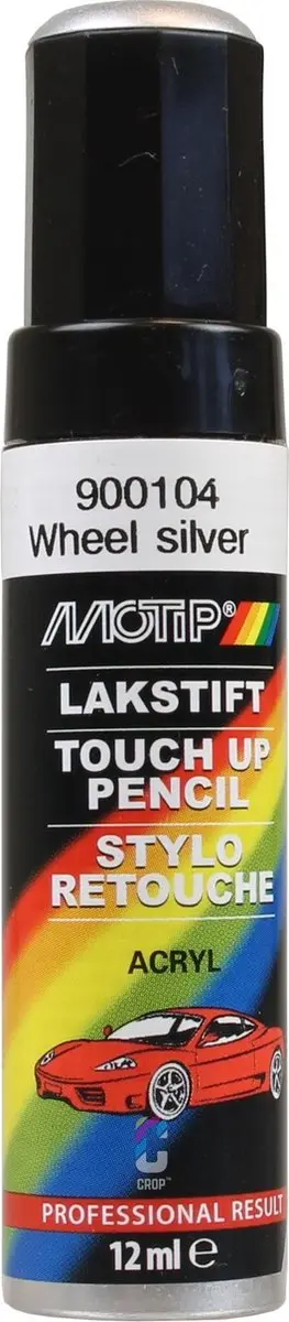 Motip 900104 Auto Lakstift - Zilver 12ml