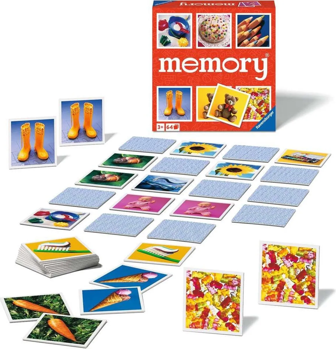 Ravensburger Junior Memory Kaartspel 020880 - 2-8 Spelers