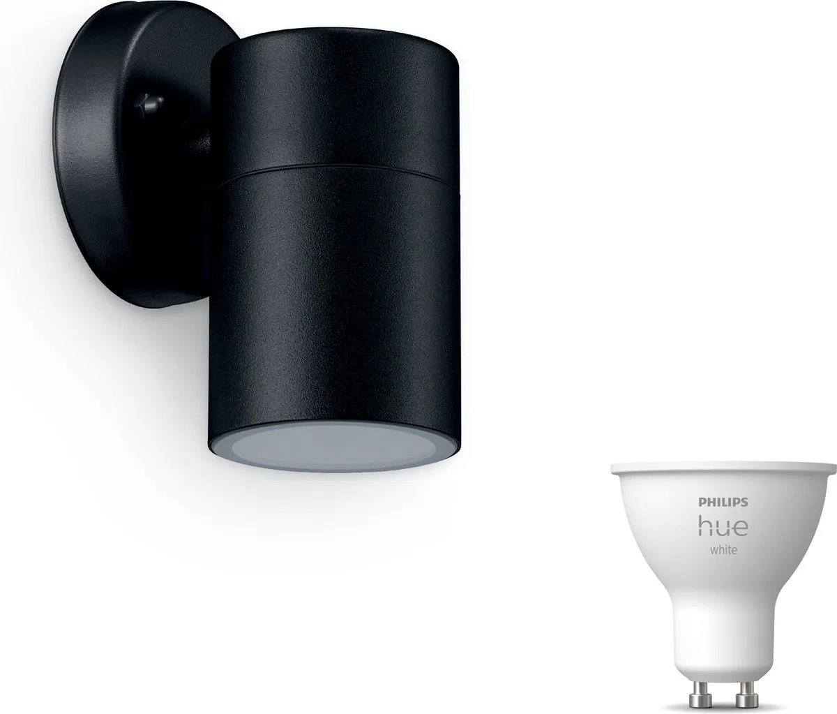 Philips Hue Kylis Wandlamp Buiten Zwart