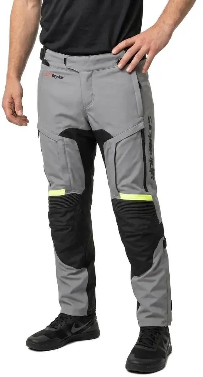 Alpinestars Bogota' Pro Drystar Broek - 3 Seizoenen - Donkergrijs/Fluo Geel - 4XL