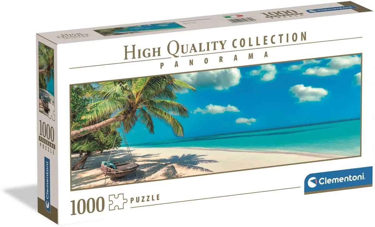Clementoni Swinging By The Ocean Puzzel 1000 Stuks - Multikleur