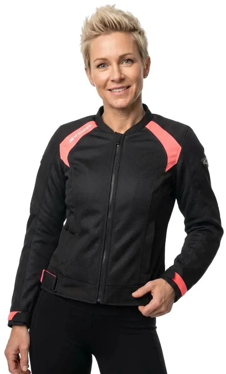 Alpinestars Eloise V2 Air Jas - Zwart Diva Roze - Maat S