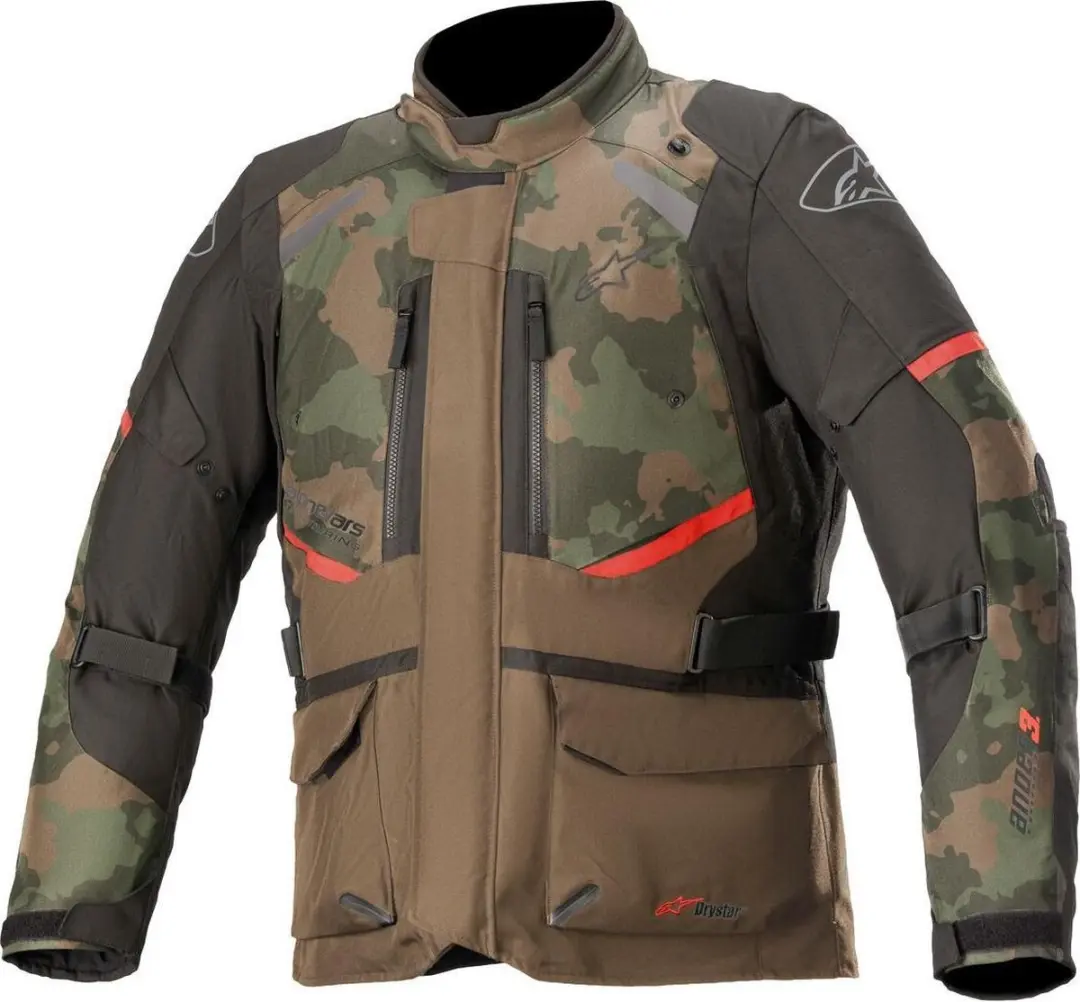 Alpinestars Andes V3 Drystar Jas - Donker Kaki Camo