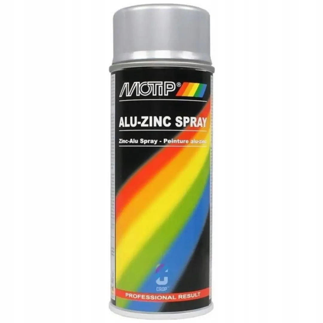 Motip Alu-Zinkspray 400ml - Donkergrijs