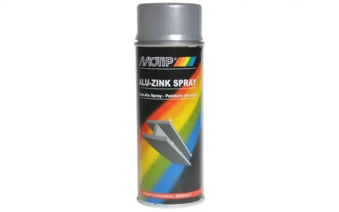 Motip Alu-Zinkspray 400ml - Donkergrijs