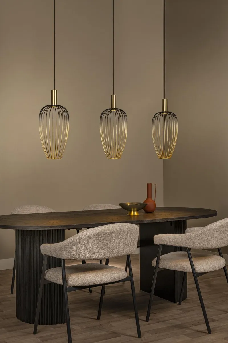 Lucide Aurélie Hanglamp 3xGU10 22cm - Goud