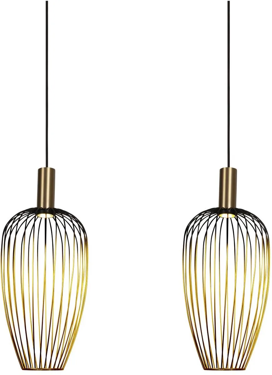 Lucide Aurélie Hanglamp 3xGU10 22cm - Goud